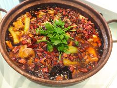 馋嘴牛蛙-锦色烤鸭·本地菜(学院路店)
