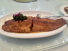 煎比目鱼-海天一色海景自助餐厅(西港花园店)