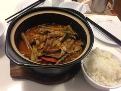 笋虾煲淋腌肉，我喜欢-新大咀港式茶餐厅(宝山万达店)