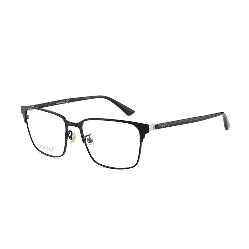 gucci眼镜框古驰男款商务方形眉框