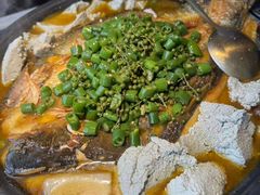 -探鱼·鲜青椒爽麻烤鱼(天一广场店)