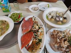 葱油梭子蟹-天天渔港海鲜酒家(石浦玉泉路店)