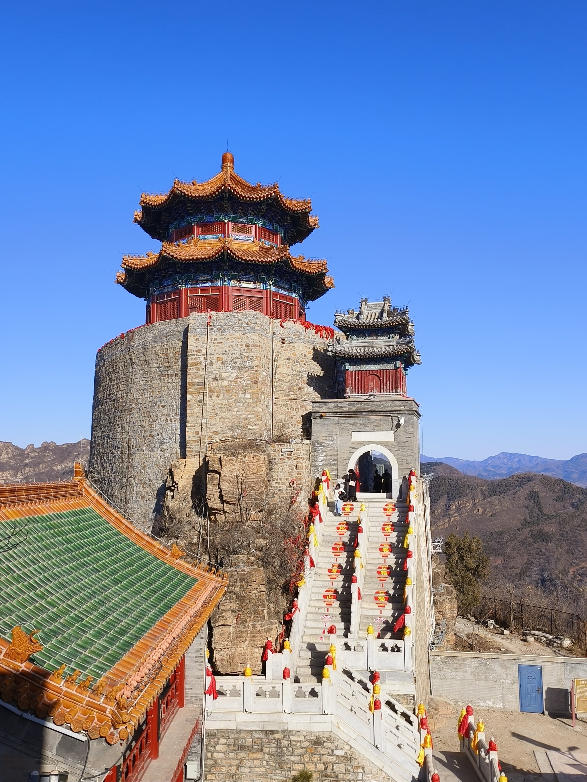 丫髻山旅游风景区图片