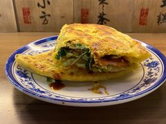 韭菜蛋饼-老客满蛋饼(双塔市集店)
