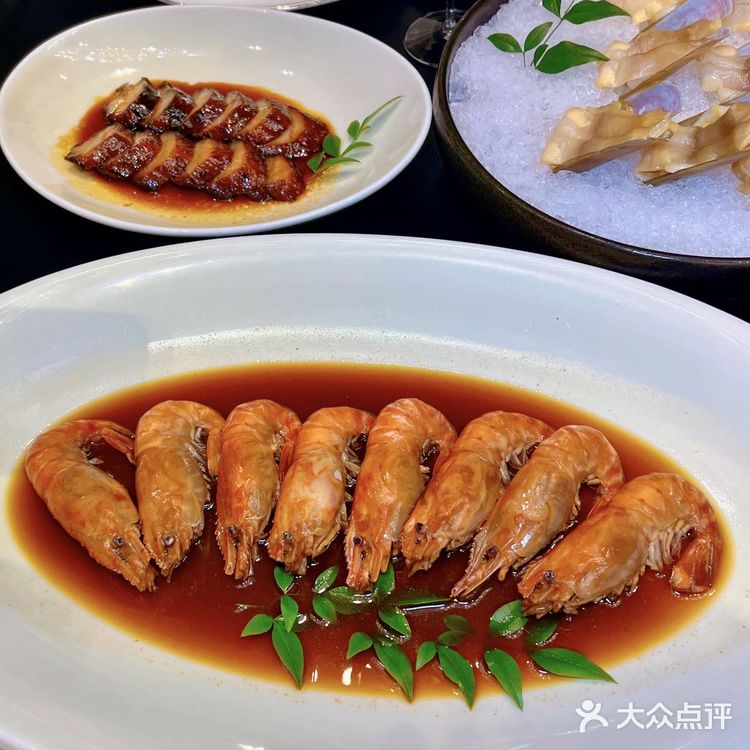 江南熟醉罗氏虾真是美味!每只虾都剔除了虾线,超级大只