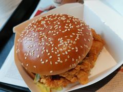 榴莲芝士鸡腿堡-肯德基(凉城联华店)