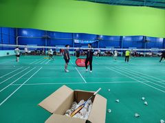 -锡才大羽羽毛球馆(深港花卉店)