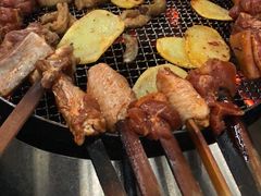 -彝人部落火盆烧烤(原内环足球场店)