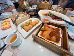 蔬汁鲜虾炸春卷-悦满楼·西关名点·湛江名菜(航空综合大厦店)