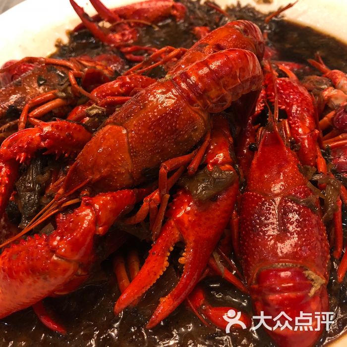 云峰大饭店中餐厅梅干菜焗小龙虾图片-北京本帮菜-大众点评网
