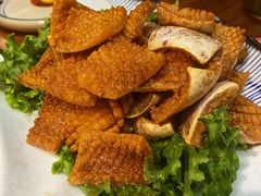 炸猪皮-遇见阿家村云南菜(魏公村店)