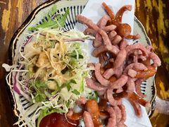 炸香肠-百步拉面