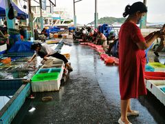 -霞涌市场海鲜摆卖区