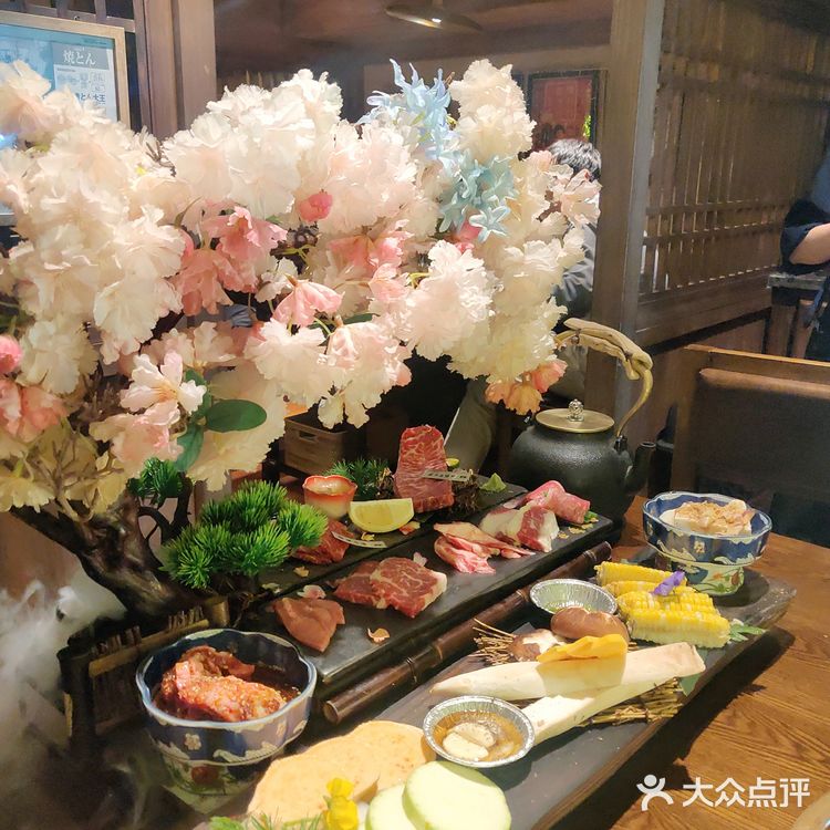 樱花树下的浪漫烤肉～[调皮]