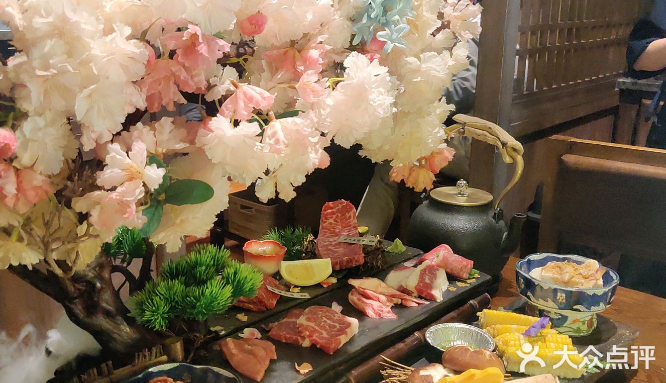 樱花树下的浪漫烤肉～[调皮]
