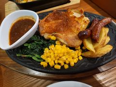 黑椒烤肠配鸡扒-萨莉亚意式餐厅(南海万达广场店)