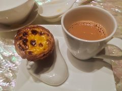 餐后葡挞配奶茶-8餐厅(新葡京酒店)