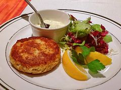 招牌蟹肉饼-Wolfgang’s Steakhouse 沃夫冈牛排馆(上海白玉兰广场店)