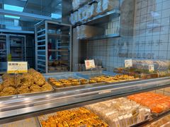 面包甜点陈列柜-鲍师傅糕点(永安里店)