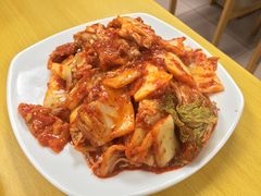 辣白菜炒五花肉-屋里家延边朝鲜族冷面(南园店)