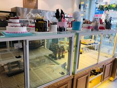 面包甜点陈列柜-执茶识麦(万达华府店)