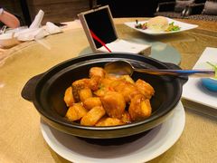 虾籽鱼唇班腩煲-明阁 Ming Court(广州朗豪酒店)