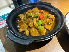 鲍汁自制养身黑豆腐-魔鬼牛蛙小厨•烤鱼•龙虾(上马墩光华时代店)