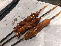 蜜汁梅肉-喝丢一只鞋辣炒海鲜小烧烤(三八广场店)