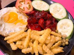 鸡肉薯条-新加坡Zam Zam餐馆