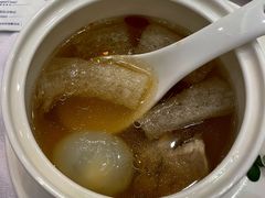 竹笙松茸炖明珠汤-水上明月·湖景餐厅
