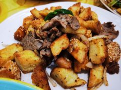 新疆馕饼炒肉-新疆巴州金丝特餐厅(大钟寺店)