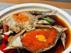 -草家酱蟹炭火烤肉店(珲春南路一店)