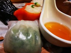 鲜虾小笼包-绿茶餐厅