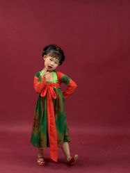 -后宫·古装汉服京剧儿童亲子全家福摄影