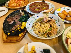 餐具摆设-萨莉亚意式餐厅(星海广场店)