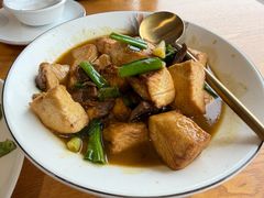 蕈油豆腐-得意楼蒸菜馆