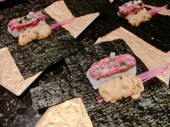 海胆生牛肉手卷-老乾杯和牛烧肉(王府中环店)