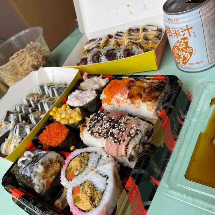 n多寿司(世纪联华店)-"因为住在附近,所以经常点他家的外卖,这次.