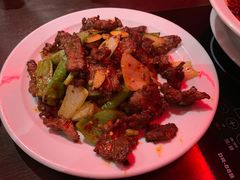 孜然牛肉-China Red Restaurant 满庭红川菜馆