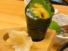 三文鱼手握寿司-九洲喜来登酒店湖月日餐厅
