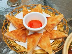 虾饼-茶米人花园餐厅