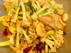 干锅有机花菜-山外山菜馆(玉泉路店)