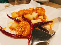 宫保大虾-北京泰富酒店-柏景轩中餐厅