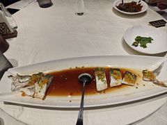 青椒酱蒸大白鱼-扶摇湘宴·烤鸭·湘粤宴(中关村·北大店)