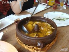 气锅打鸣鸡&nbsp;-旅马餐厅(茅家埠店)