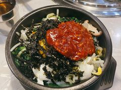 石锅拌饭-韩仁阁米肠汤饭(韩乐坊店)