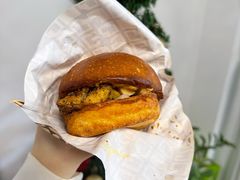 梨香脆竹笋鸡肉汉堡-JPG canteen(深圳科兴店)