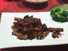 京葱烧海参-万柳阁小馆·花园餐厅(龙潭湖店)