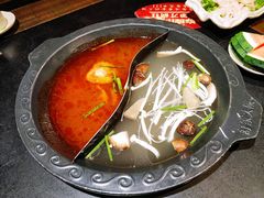 番茄菌菇锅底-舒家大院老火锅(台江路店)