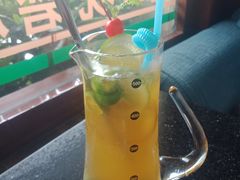 青柠梅子茶-OLD TREE老树咖啡·西餐厅(台山人工湖店)